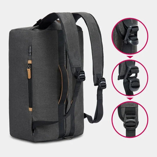 TRANSIT CARRY ON DUFFLE SLATE