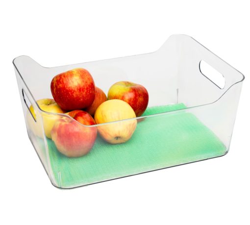 FRIDGE BIN W/MAT 5.5 X 9.25 X 13