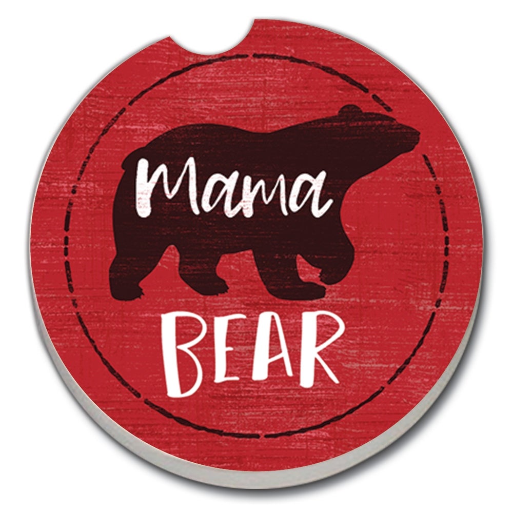 CAR COASTER MAMA BEAR