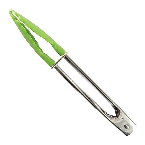 MINI SERVING TONGS- GREEN