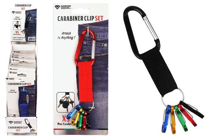 CARABINER CLIP SET