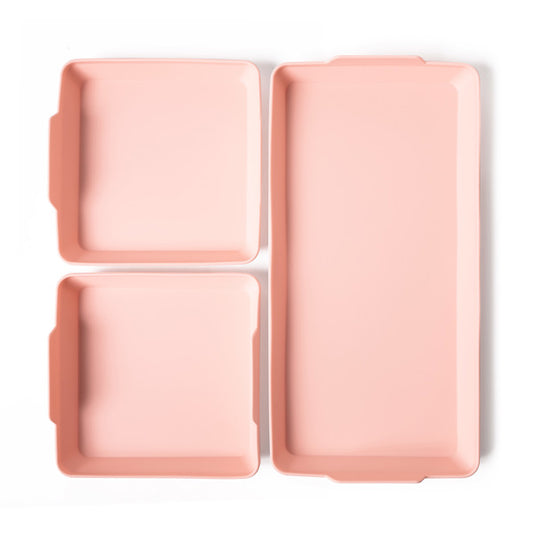 SILICONE BAKING SHEET DIVIDERS PINK