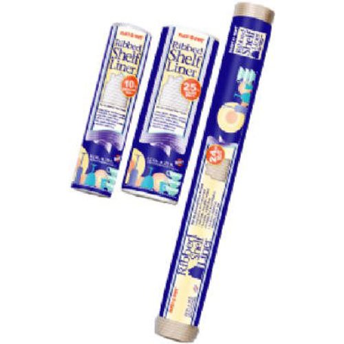 RIBBED SHELF LINER 12"X10' CLEAR