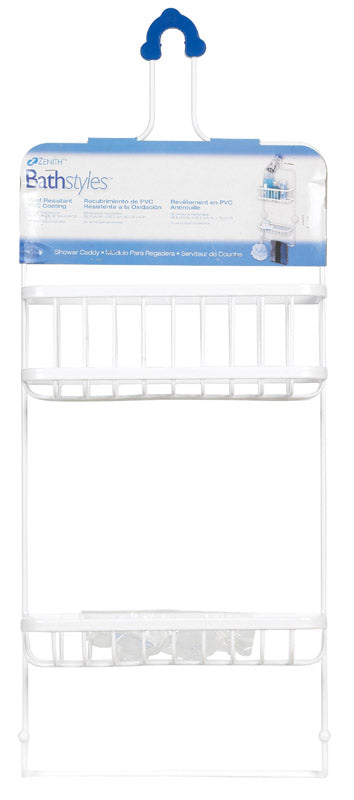 SHOWER CADDY WHITE WIRE