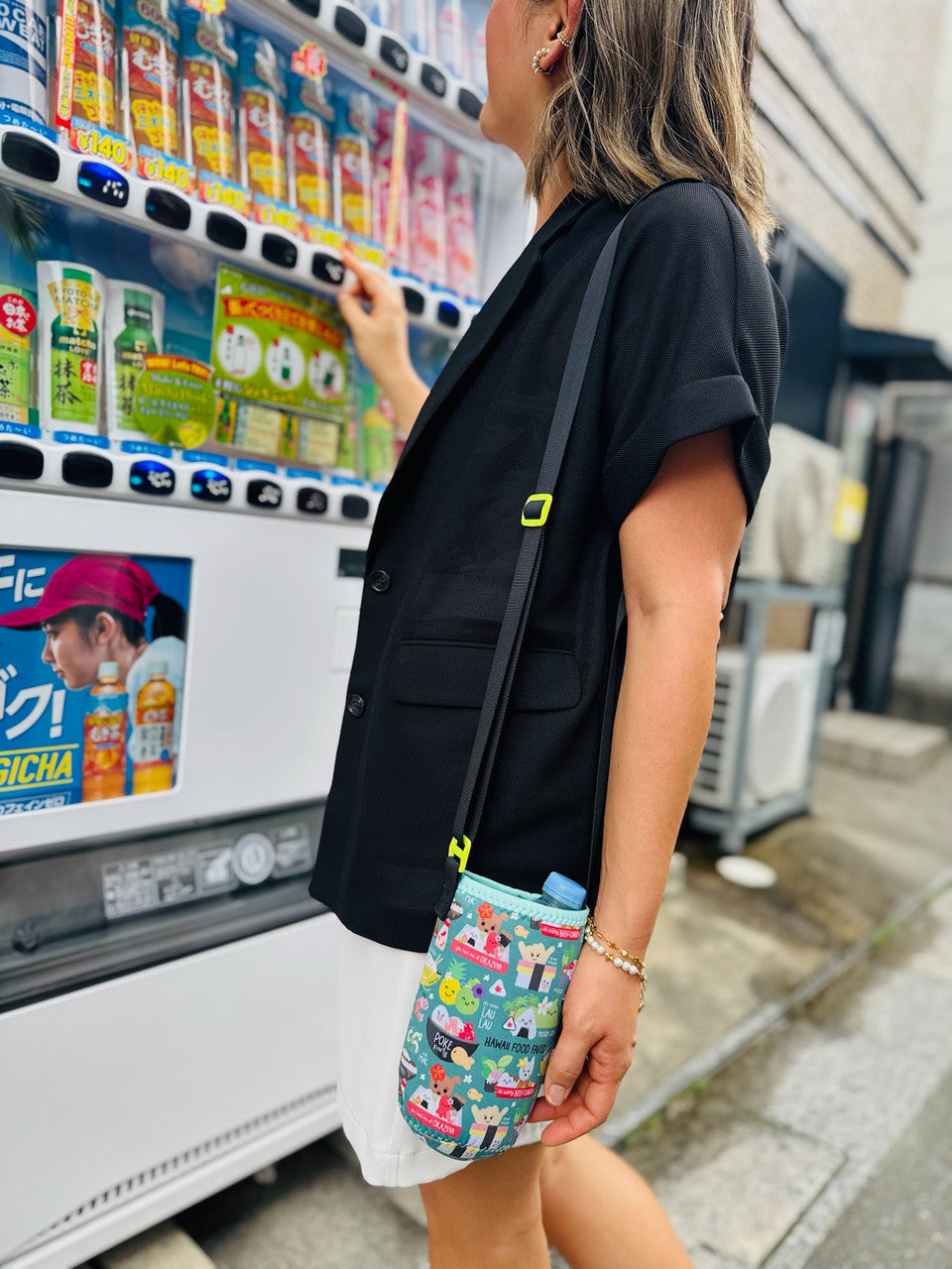 EDEN BOTTLE SLING HAWAII FOOD FAVES TEAL