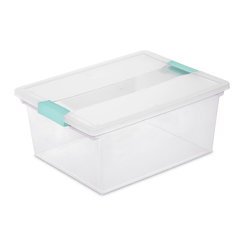 CLIP BOX STORAGE 14 X 11 X 6-1/4