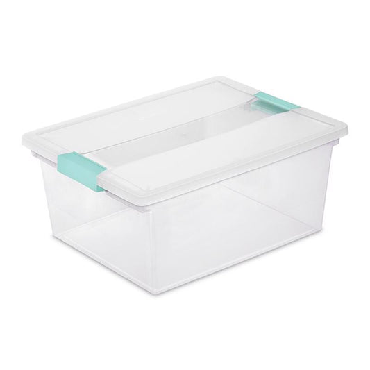 CLIP BOX STORAGE 14 X 11 X 6-1/4