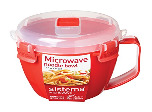 RED MICROWAVEABLE BOWL