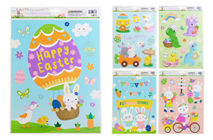 EASTER WINDOW CLINGS