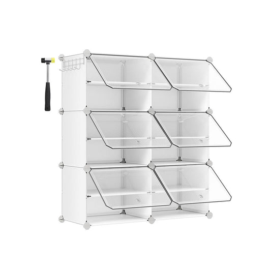 6-TIER SHOE RACK ORGANIZER