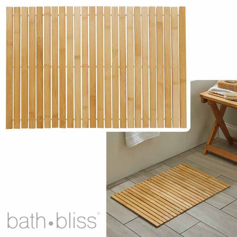 BAMBOO BATH MAT- NATURAL