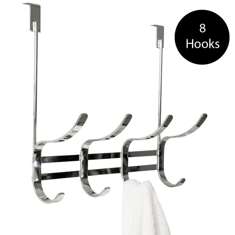 CHROME OVER THE DOOR HOOK