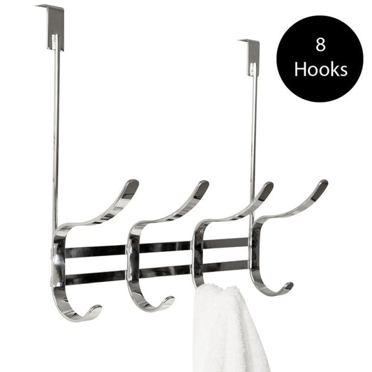 CHROME OVER THE DOOR HOOK