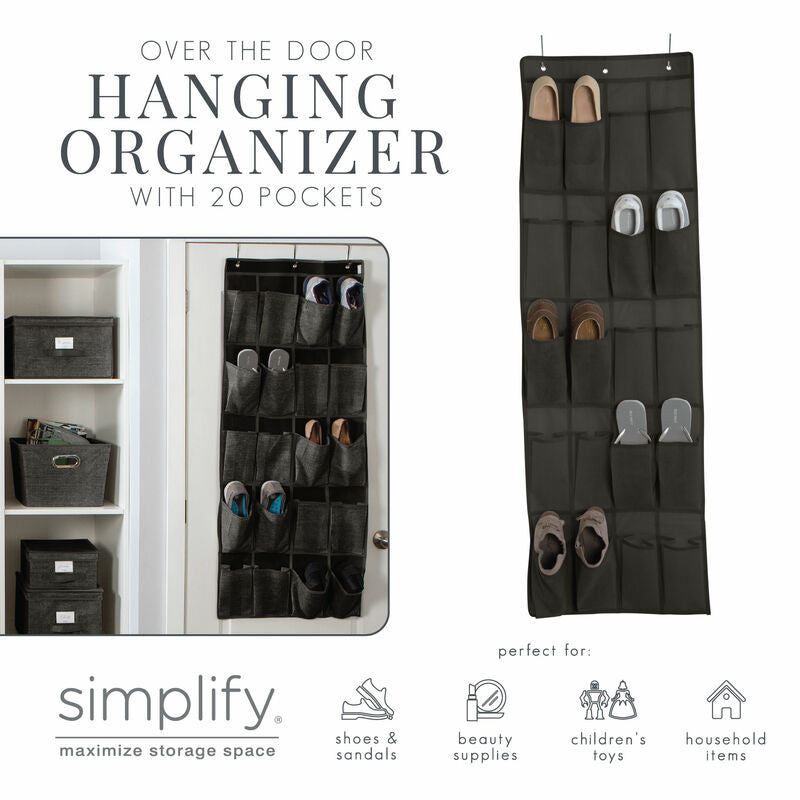 20 POCKET SHOE ORGANIZER