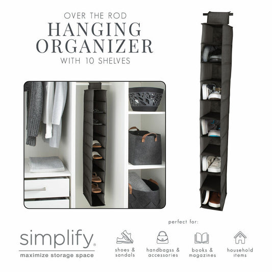10 SHELF SHOE ORGANIZER