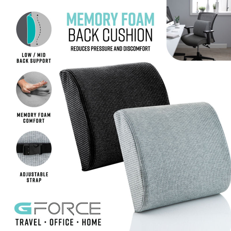 SEERSUCKER MEMORY FOAM BACK PILLOW