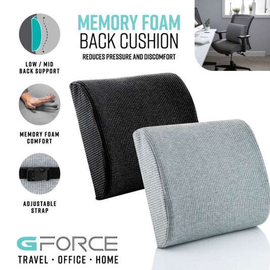 SEERSUCKER MEMORY FOAM BACK PILLOW