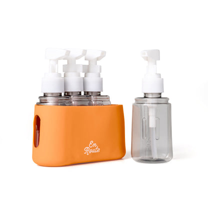 EN ROUTE 4 PIECE TRAVEL BOTTLES