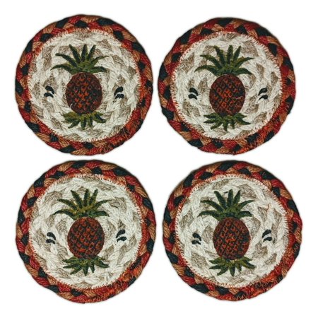 JUTE COASTER PINEAPPLE