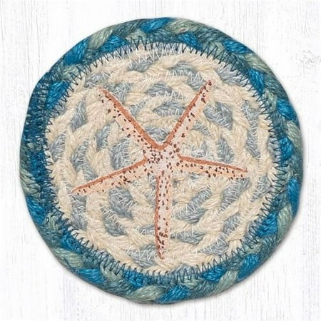 JUTE COASTER STARFISH