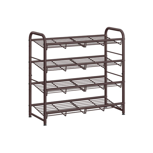 4 TIER SHOE ORGANIZER BRONZE