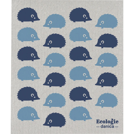 SWEDISH DISH CLOTH HAPPY HEDGEHOG