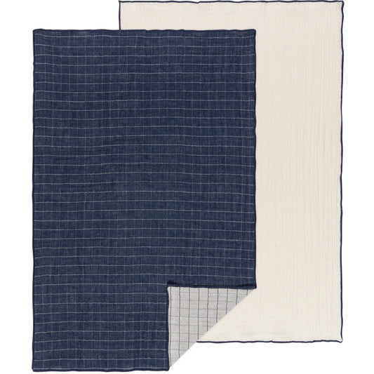 GAUZE DISH TOWEL MIDNIGHT SET/2