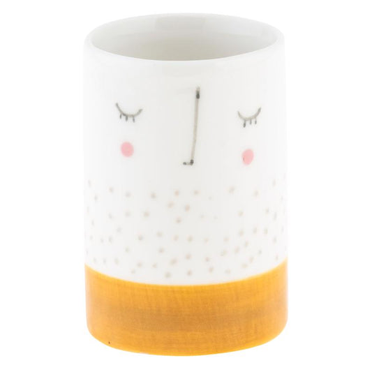 EXPRESSION MUSTARD VASE