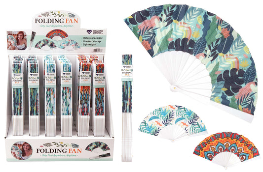 FOLDING FAN BOTANICAL