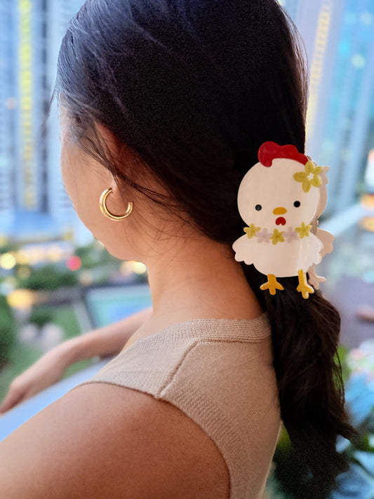 EDEN HAIR CLIP CHICKEN