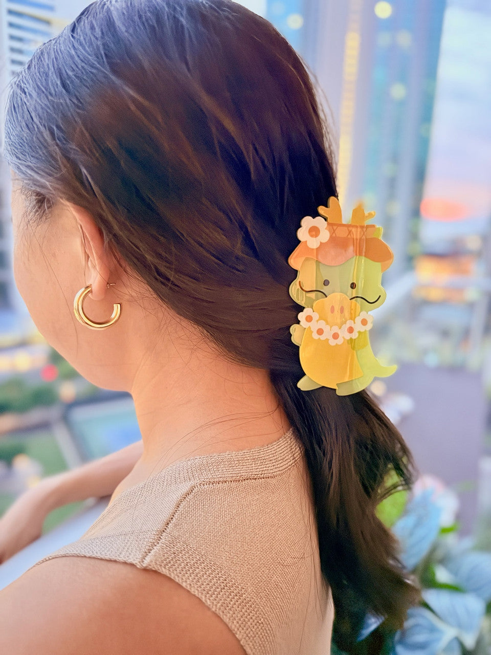 EDEN HAIR CLIP DRAGON