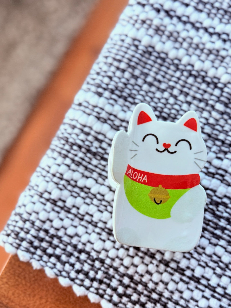 EDEN HAIR CLIP LUCKY CAT