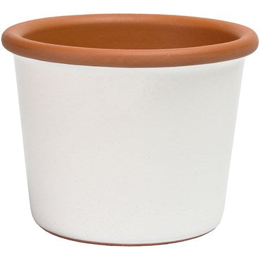 DEROMA POT 4.3" WHITE