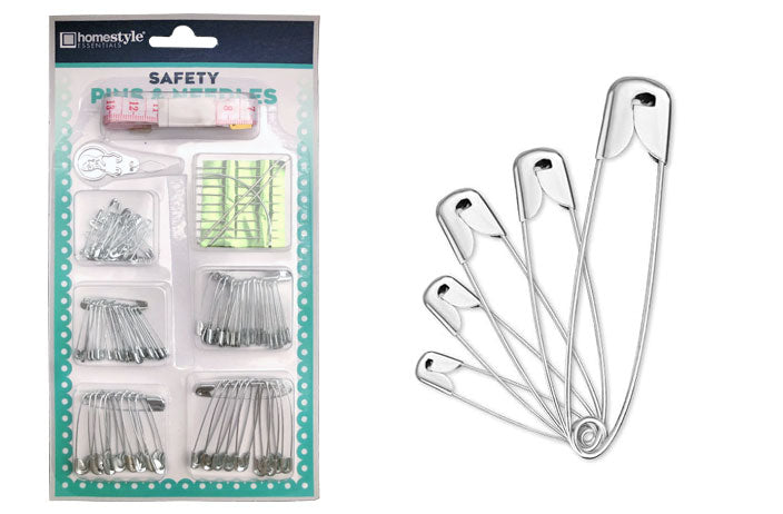 SAFETY PIN & NEEDLE SET