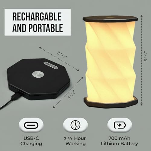 ILLUMATE FOLDING LAMP BLACK