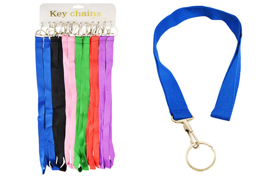 LANYARD KEYCHAIN SOLID COLORS