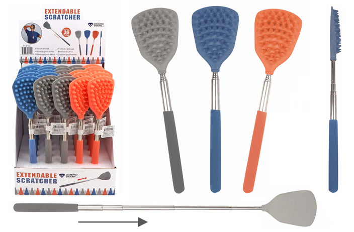 BACK SCRATCHER EXPANDABLE SPIKY SILICONE