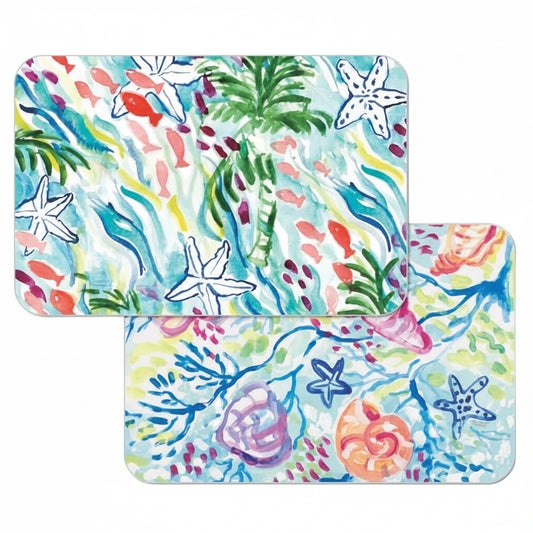 REVERSIBLE PLACEMAT PLAYFUL SEA