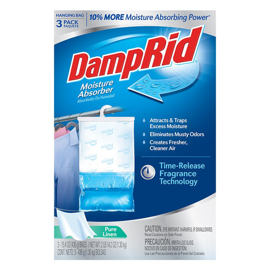 DAMPRID HANGING 3PK LINEN
