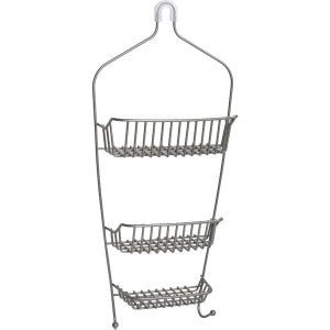 ZENNA SHOWER CADDY 21" NICKEL