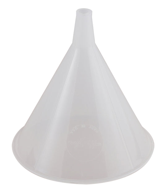 PLASTIC FUNNEL 4OZ WHITE