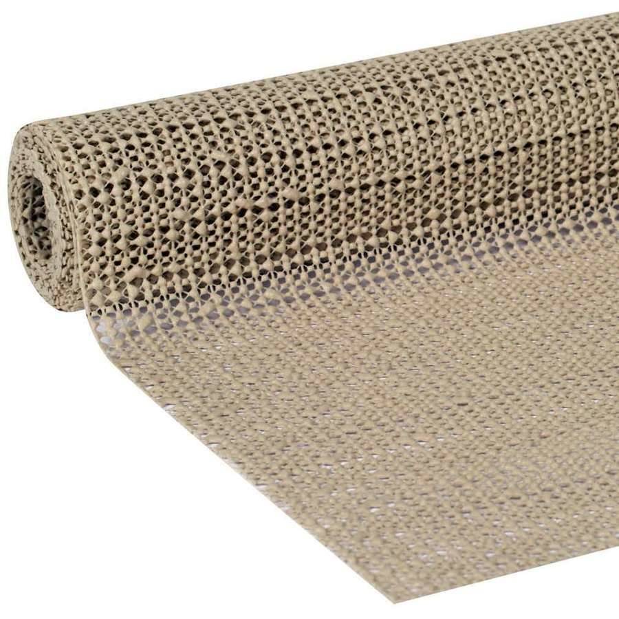 SHELF LINER TAUPE 20"X15' ADHESIVE