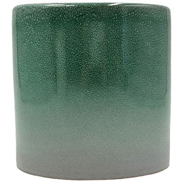 MCARR STONEWARE POT GREEN FADE 5"