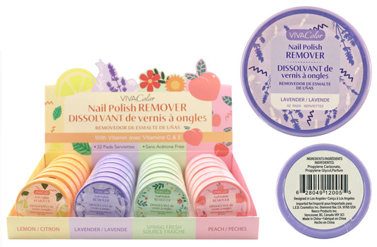 NAIL POLISH REMOVER PADS