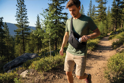 BUM BAG INSULATED BLACK