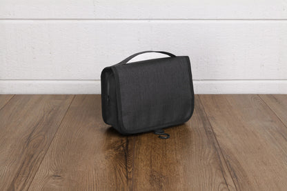 TOILETRY TRAVEL BAG HEATHER BLACK