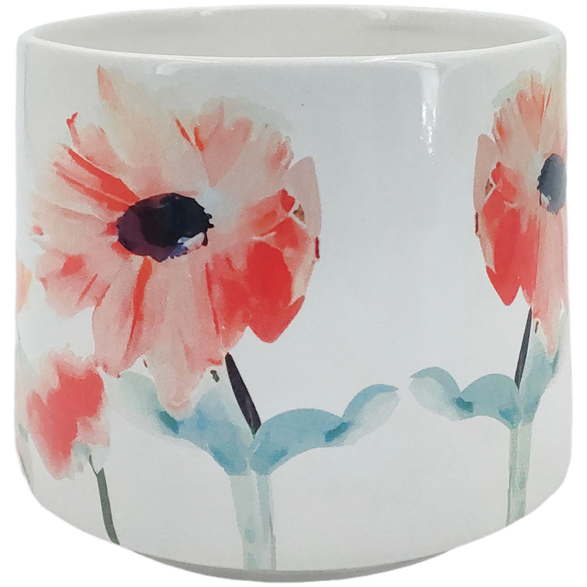 MCARR POT WATERCOLOR FLORAL 4.2"
