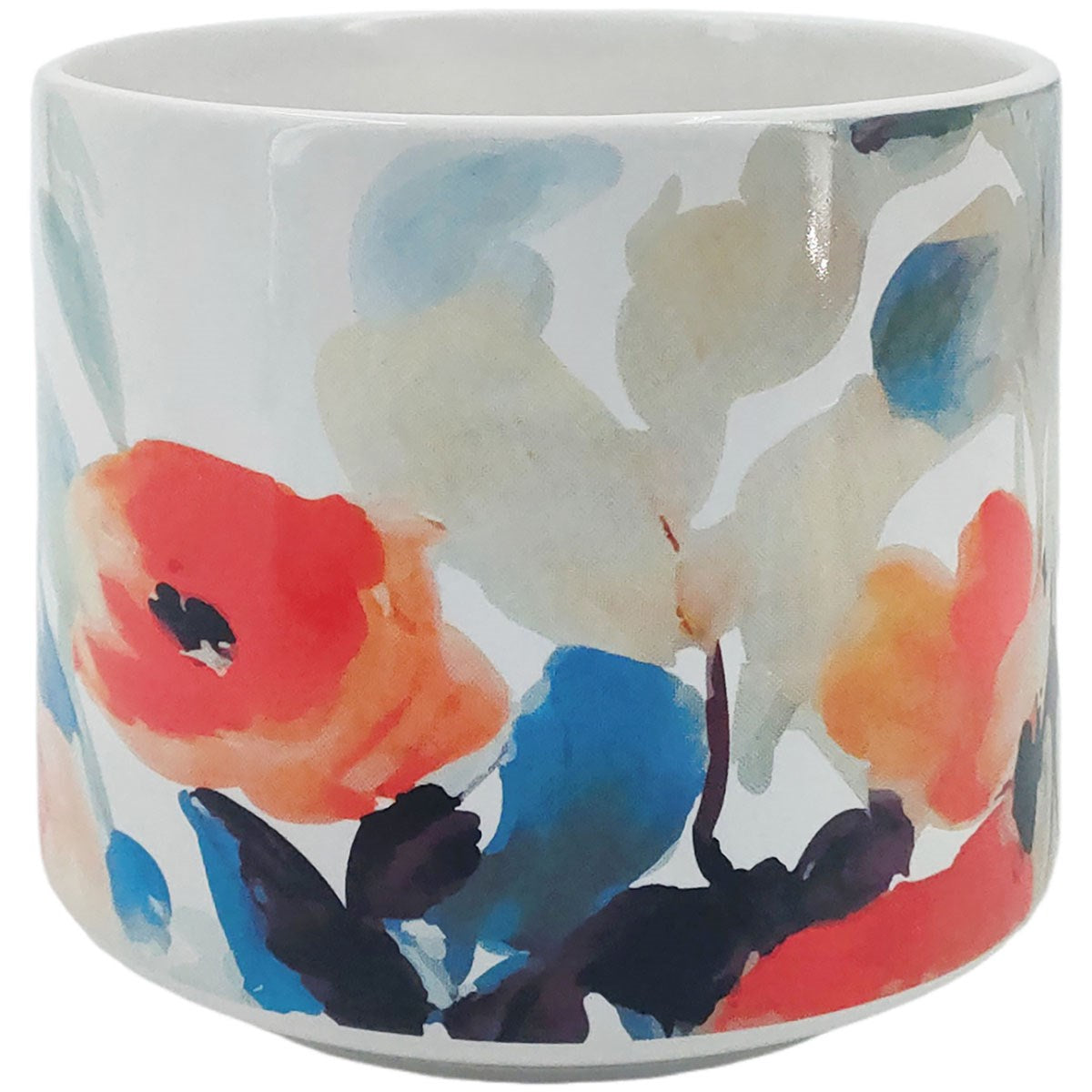 MCARR POT WATECOLOR FLORAL 4.2"