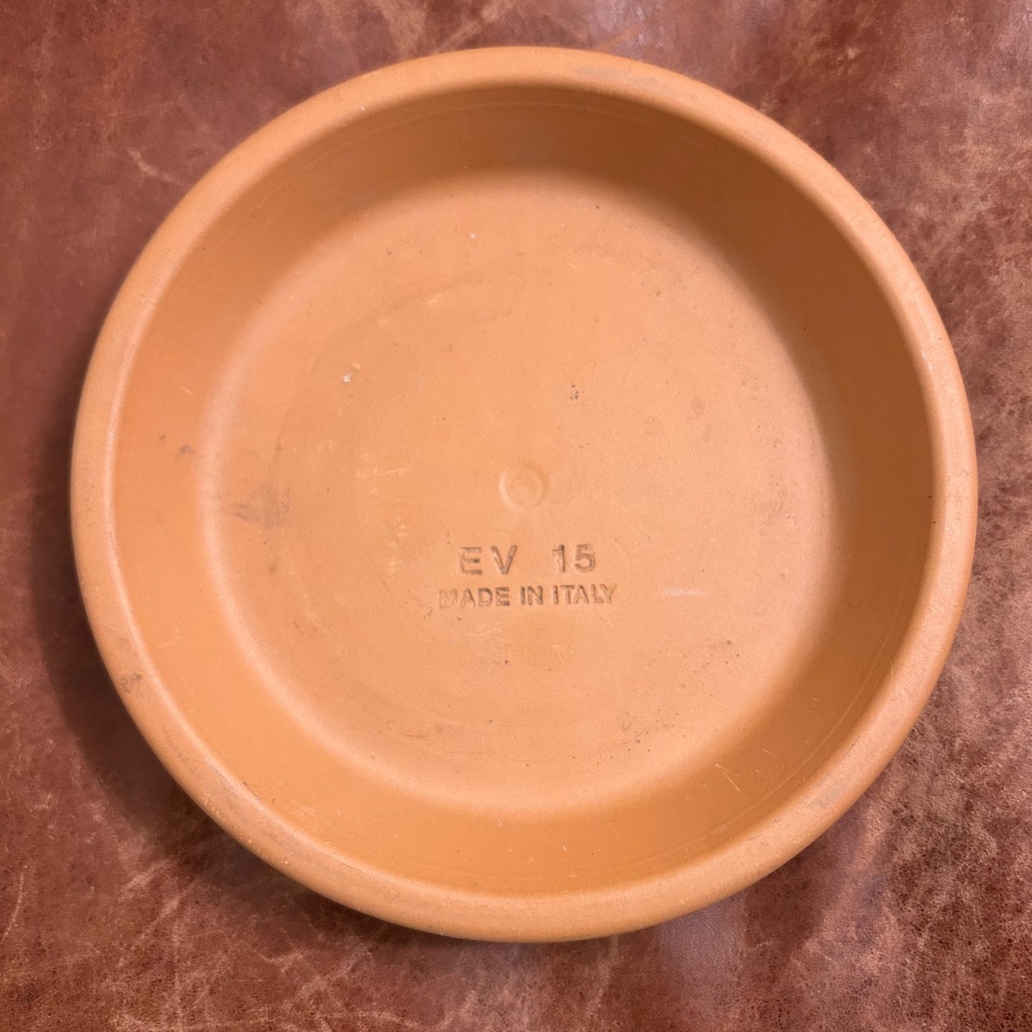SAUCER TERRACOTTA CLAY 6"