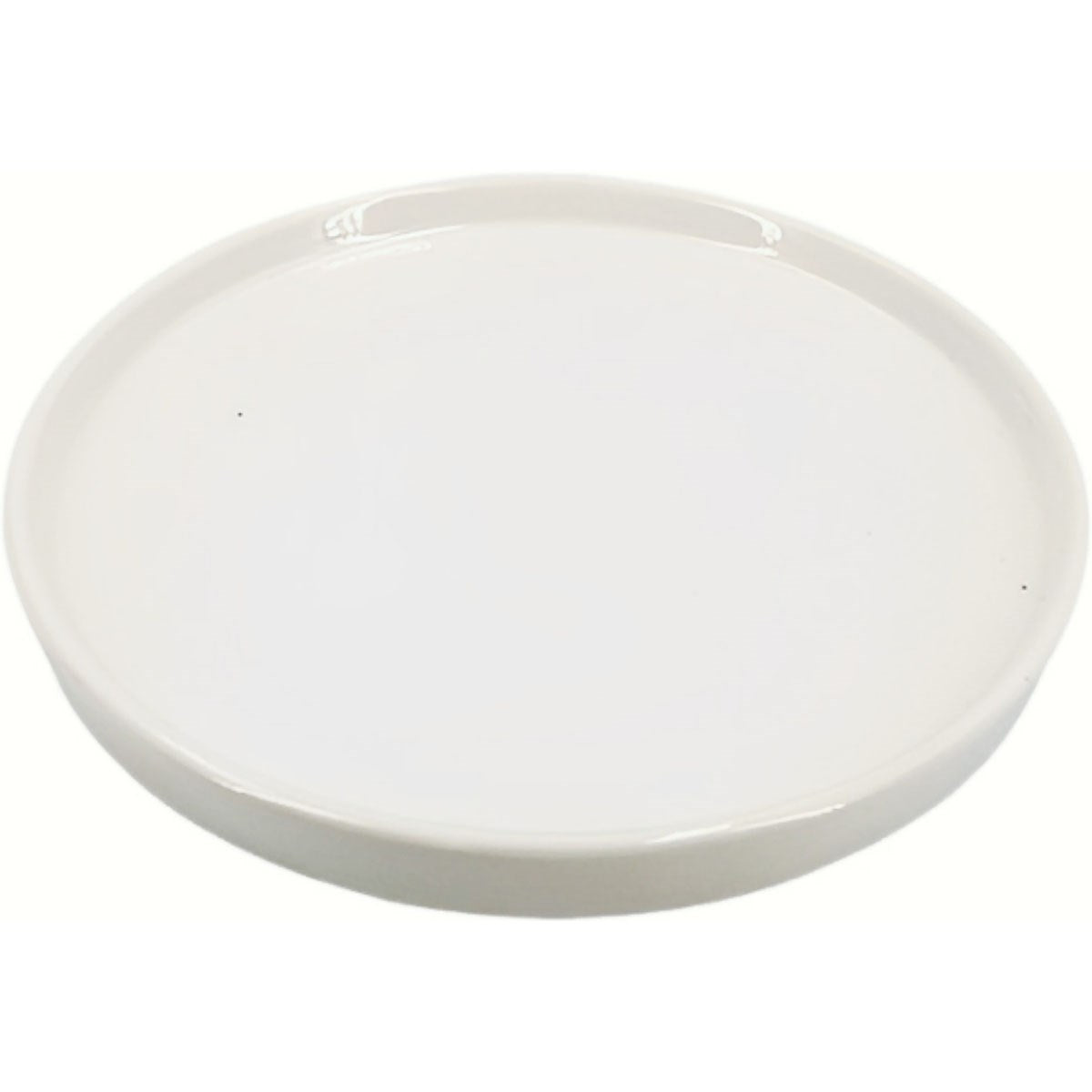 MCARR CERAMIC SAUCER WHITE 6.5"
